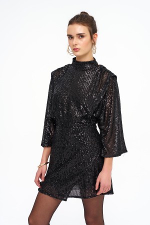 Noir Radiance Dress