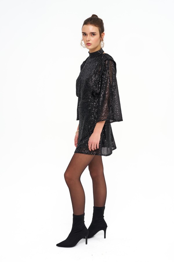 Noir Radiance Dress